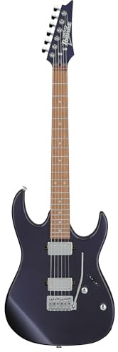 Ibanez Gio GRX120SP-DDM E-Gitarre – GRX 6 Saiten Solid Body mit Ahornhals, Jatoba Griffbrett, Classic Elite Pickups & T106 Tremolo Bridge - Dark Dusk Metallic Matte