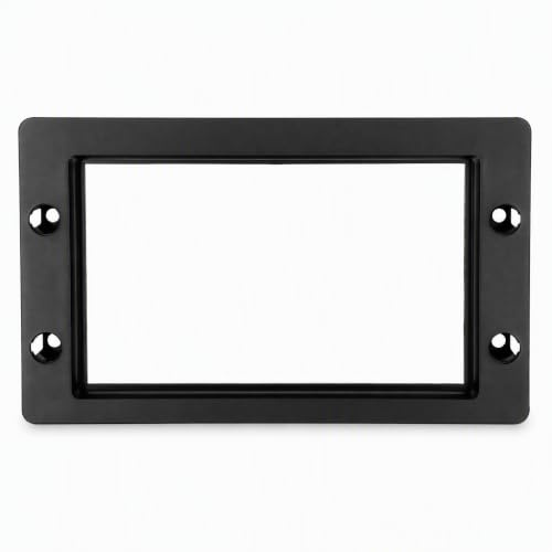 Vvikizy 2-Din-Stereo-Radio-Blende-Verkleidungsset für 9–5 1998+, 8-Zoll-Bildschirm-Stereo-Panel-Rahmen, Hochwertiges ABS-Material, Nahtlose Passform, Idealer Ersatz für Alte Blende