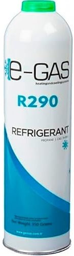 REPORSHOP - 1 Botella Gas Refrigerante R290 350Gr Propano Freeze Organico
