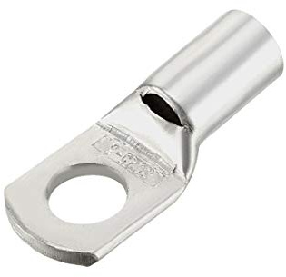 sourcing map 50Stk SC25-8 nicht isolierte U Type Kupfer Falzterminal 25mm2 Draht Silber DE de