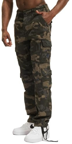 Brandit Pure Slim Fit Pants, color: darkcamo, size: XL
