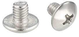 sourcing map Machine Screws, M4x5mm Phillips Screw, 304 Stainless Steel, Fasteners Bolts 20Pcs