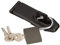 KOTARBAU® Überfalle Mit Vorhängeschloss Verschiedene Gr.Überfallscharnier Überwurf Panzerriegel Türschloss Sicherheitsüberfalle Pulverbeschichtet Haspe (95 mm)