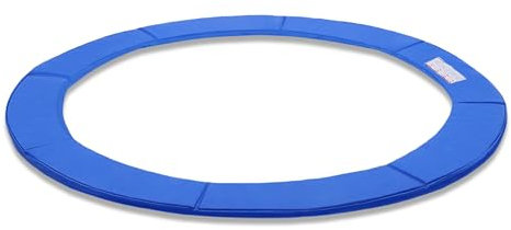 Froadp Ø366cm Trampolin Randabdeckung Reißfest Federabdeckung UV-resistent Randschutz Sicherheitsmatte Trampolinzubehör für Fitness Trampoline Blau