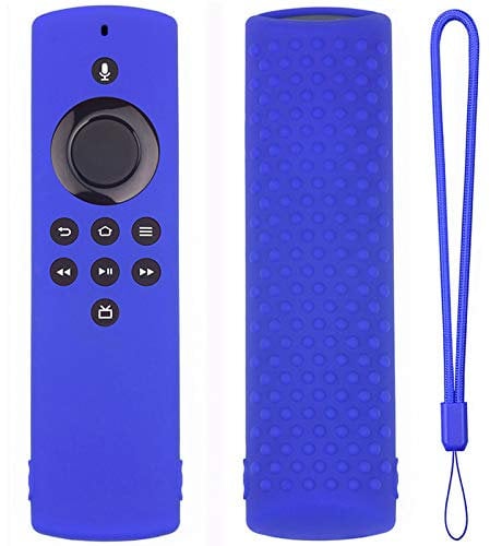 KERDEJAR For Amazon Fire TV Stick Lite Remote Silicone Case Protective Cover Skin Remote control protection Silicone Cover