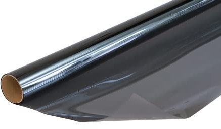 Venilia Fensterfolie 53440-Lámina Tintada para Ventanas (90 cm x 2 m), Vinilo, Tinte Vitrostatic, 90cm x 2m