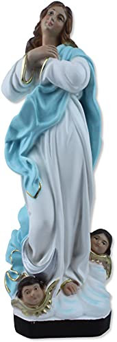 Proposte Religiose of Madonna Assumption of the Murillo Statue in Resine - Height Cm 30 - MADE IN ITALY