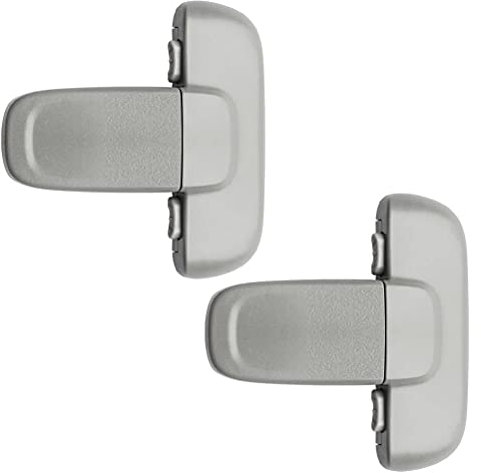 2 Pack Fridge Lock for Kids, Home Fridge Door Lock Baby Safety Refrigerator Lock for Refrigerator Door Freeze Door (Grey)