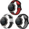 TOPsic GT2 Armband 46mm, 22mm Silikon Ersatzarmband für GT 2/GT2 Pro/GT2e/GT/Watch 3/3 Pro/Galaxy Watch 46mm/3 45mm/Gear S3