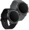 kwmobile Bracelet compatible avec Huami Amazfit GTR (47mm) / GTR 2 / GTR 2e / GTR3 / GTR 3 Pro bracelet - 2x bracelet de rechange en silicone pour fitness tracker