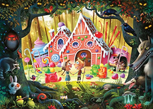 Ravensburger Puzzle 16950 - Hänsel und Gretel - 1000 Teile Puzzle für Erwachsene und Kinder ab 14 Jahren