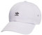 adidas Originals Damen Mini Logo Relaxed Adjustable Cap, Silver Dawn Grau/Schwarz, Einheitsgröße