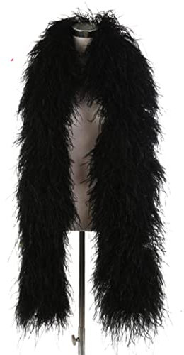 Meter schwarze Federn, Hahn, Gans, Strauß, Truthahn, Plume, Fransen für Handarbeiten, Basteln, Kleid, Kleidung, Nähen, Dekoration, tiefes Lila