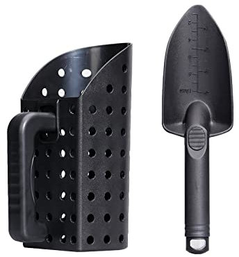 Pala de Arena y Pala Accesorios para detectores de Metales, Piezas de Detector de Metales Accesorios de detección de Metales Herramienta de búsqueda del Tesoro