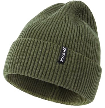 Zylioo Berretto lavorato a maglia per testa piccola, berretto invernale taglia 53-55, piccolo inverno caldo lavorato a maglia