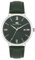 Rhodenwald & Söhne Herren Uhr analog Quarz mit Echtleder Armband dunkelgrün 10010430