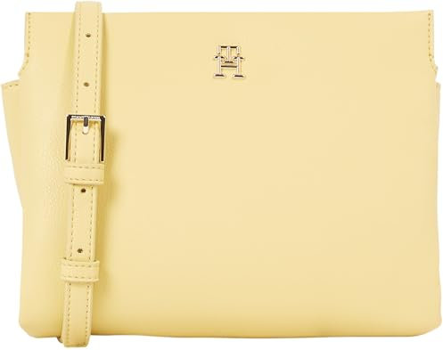 Tommy Hilfiger Damen Crossbody Bag Tasche Legacy Mini mit Tragegriff, Gelb (Meringue), Einheitsgröße
