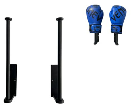Wyywtc Wall Mount Boxing Glove Holder,Boxing Glove Display Stand, Boxing Gloves Drying Stand,Suitable for Boxing Gym Boxing Gloves Storage