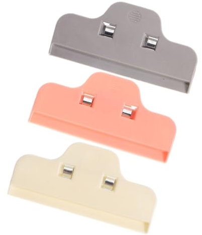 IWOWHERO Lot De 3 Clips Artisanaux en Diamant Multicolores Support De Fixation pour Dessin Diamant DIY Outils De Positionnement pour Loisirs Créatifs