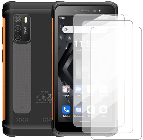 Damolong Displayschutzfolie kompatibel für Hammer Iron 4(5.5 Zoll) [3 Pack] Gehärtete Glas Displayschutzfolie geeignet für Hammer Iron 4