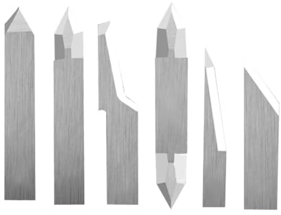 FHONK Oszillierende Schneidklinge, Wolframkarbid Schleppmesser, Hartmetall Flachschneider, Geeignet für ZUND Industrial CNC Digital Cutting Machine Ersatzmesser (10, Z26)