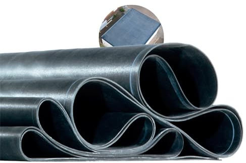 EPDM Dachfolie 1,2mm – Profi Dachbahn zur Flachdachabdichtung | 50+ Jahre Lebensdauer & 20 Jahre Materialgarantie | UV-beständige EPDM Folie für Gartenhaus, Carport, Garage & mehr (2,50m x 2,00m)