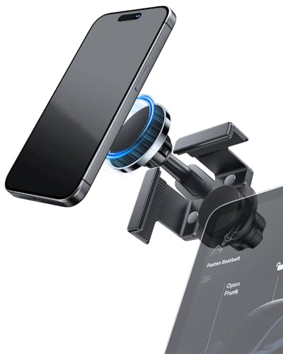 Coleya MagSafe Handyhalterung Kompatibel mit VW ID.7 2024-2026 15 Bildschirm, Zubehör VW ID.7 ID7 Magnetische Handyhalter, Auto Telefonhalter, 360° Rotation, für Allen Smartphones