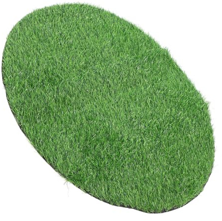 Künstlicher Rasen 70x70x2,5cm aus Kunststoff für Tischdeko Grün | Kunstrasen Tisch, Künstliche Grass Deko, Schachtdeckel Dekoration Rasen, Deko Kunstrasen