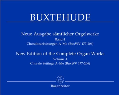 Orgelwerke 4 ( Samtliche ) Choralbearbeitungen A-M - Organ - Book