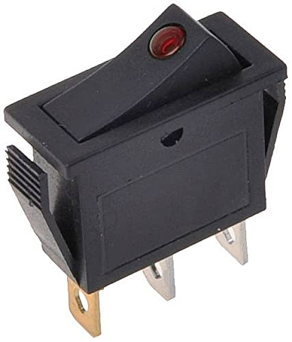 IWH 19029 LED Ein-Aus Schalter 12/24 Volt, Rot