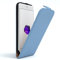 EAZY CASE Hülle kompatibel mit iPhone 7 Plus / 8 Plus Flip Cover zum Aufklappen, Handyhülle aufklappbar, Schutzhülle, Flipcover, Flipcase, Flipstyle Case vertikal klappbar, aus Kunstleder, Hell Blau