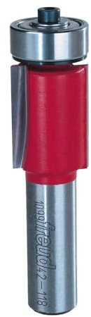 Freud 42-118: 3/4 (Dia.) Bearing Flush Trim Bit with 1/2 Shank