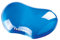 Fellowes Handballenauflage Crystals - Flexible Handgelenkauflage mit weicher Gelfüllung - kompakt - ideal für Büro, Home Office, unterwegs und Gaming - abwaschbar - Farbe: blau