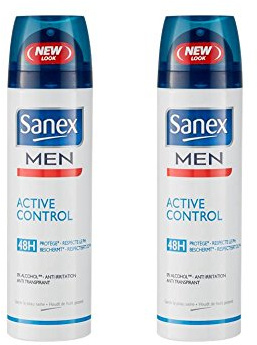 Sanex Active Control Deodorant Spray 200 ml, 2 Stück