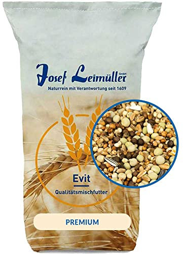 Leimüller Taubenfutter Premium ohne Mais 25 kg - Artgerechtes Futter ohne GVO und Staub