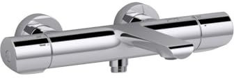 Jacob Delafon E97386-CP Mitigeur thermostatique bain-douche mural AVID, chrome