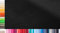 1buy3 Bündchenstoff XXL als Meterware|doppelt: 75cm breit|einfach: 150cm breit|Farbe: 49 Schwarz|0,25m lang|96% Baumwolle, 4% Elasthan|Jersey Grundpreis pro qm: € 15,97
