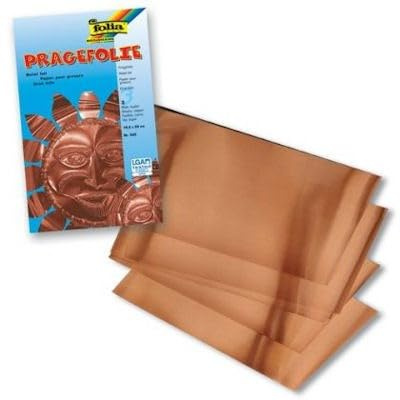 folia Prägefolie, 185 x 290 mm, 30 Blatt, kupfer 530