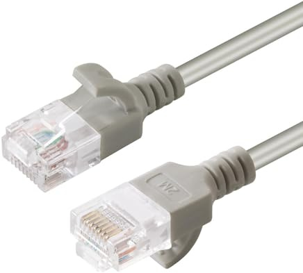 MicroConnect v-utp620-slim 20 m CAT6 U/UTP (UTP) grau Netzwerk-Kabel – Netzwerk-Kabel (20 m, Cat6, U/UTP (UTP), RJ-45, RJ-45, grau)