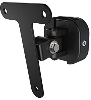 Hama Wandhalterung für Sonos Play:3 Lautsprecher, voll beweglicher Wandhalter (360° drehbar, neigbar, schwenkbar, Easy-Fix-System) Lautsprecherhalter, schwarz