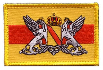 Flaggenfritze Flaggen Aufnäher Deutschland Großherzogtum Baden Fahne Patch + gratis Aufkleber