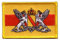 Flaggenfritze Flaggen Aufnäher Deutschland Großherzogtum Baden Fahne Patch + gratis Aufkleber