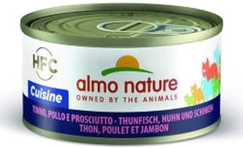 almo nature - HFC 70 Cuisine - Thunfisch, Huhn und Schinken - 24 x 70 g