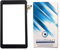 Visiodirect® Vitre ecran Tactile pour Thomson TEO Quad 7 BK16 7 Tablette Noire