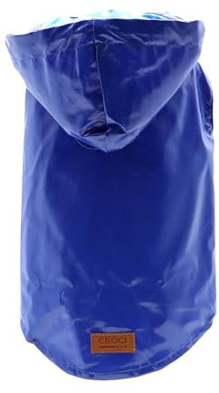 Croci C7274484 Regenmantel Raindrop Blue, 40 cm