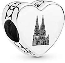 PANDORA Charm Herz Kölner Dom silber 792015_E010