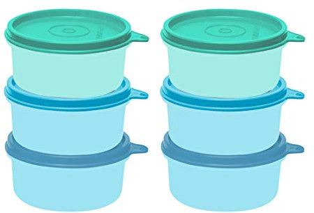 Tupperware Spillproof Tropical Bowls 200ml 6pc