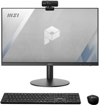 MSI PRO AP241 11M-017EU PC All-in-one, Display IPS 23.8 (FHD 1920x1080), Intel Pentium G6405 (2 core, 4.10GHz), 4GB RAM, 128GB SSD, WIFI, BT, USB 3.2, HDMI, Windows 10 Pro, Nero