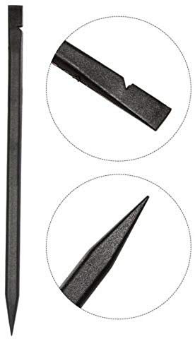 Mr. Gadget's Solutions Herramienta de reparación de apertura de palillo Spudger de nailon negro para teléfonos inteligentes, tabletas y portátiles