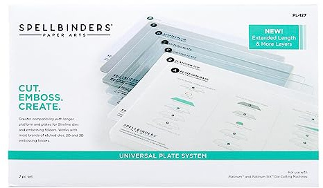 SPELLBINDERS PAPERCRAFTS, INC Universal Plate SYST 7/PKG, Multi